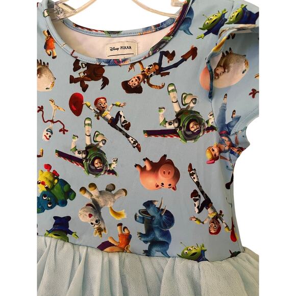 Disney Pixar Pippa & Julie Toy Story Blue Dress Sz 4T - Picture 3 of 8